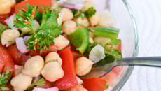 Ma salade idéale aux pois chiches