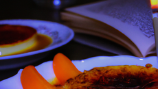 Crème brûlée à l'abricot