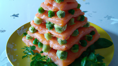 Pyramide de saumon