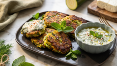 Les véritables galettes de courgettes grecques (kolokithokeftedes)