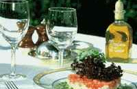 Salade d'artichauts et chair de tourteau - Tomate et huile de pistou