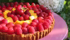 Tarte aux petits fruits façon cheesecake