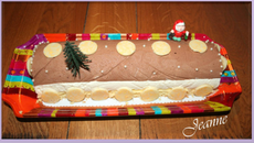 Bûches aux deux chocolats et Grand-Marnier