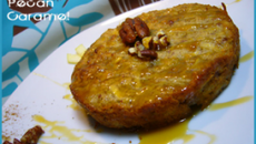 Délice de pomme-pécan et son caramel de pomme