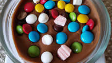 Mousse au chocolats et smarties