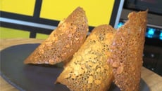 Tuiles dentelles à l'orange