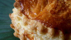 Galette crème d'amandes au citron vert et cumbawa