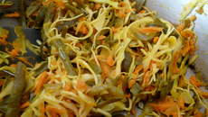 Achards de légumes d'Elisabeth