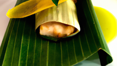 Filet d'empereur à la feuille de bananier