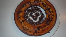 Gâteau à la noix de coco et aux pépites de chocolat