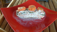 Papillotes de saumon aux légumes