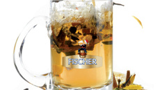 Fischer bière chaude