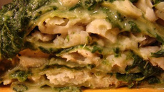 Lasagnes épinards et merlu blanc