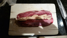 Rôti de veau au foie gras