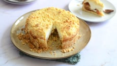 Gâteau-tarte soufflé aux pommes