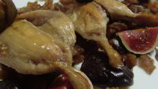 Faisan aux figues séches