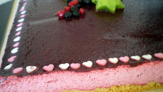 Bavarois aux fruits rouges classique