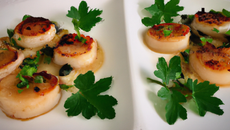 Coquilles au chèvre