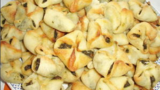 Petits pâtés aux épinards