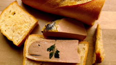 Foie gras et pain de campagne