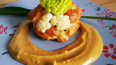 Crème de choux fleur au curry