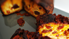 Cake au chorizo et fromage