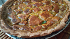 Tourte au poulet marocaine