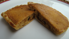 Pancake aux pommes caramélisées