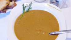 Bisque de homard à ma façon