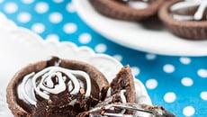 Tartelettes chocolat à la ganache choco/caramel