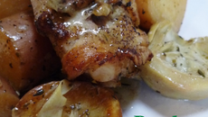 Poulet vesuvio de Giada de Laurentiis