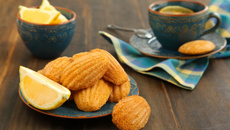 Madeleines au citron très faciles