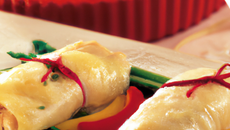 Papillotes de poulet au brie