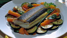 Filet de daurade et légumes