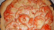 Tarte d'été à la tomate