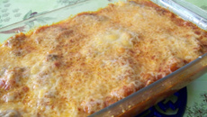 Gratin d'aubergines maison