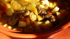 Tajine d'agneau aux carottes