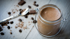 Mousse chocolat café