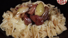 Sauté d'agneau au sirop d'érable