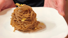 Mont blanc aux fruits de la passion