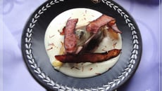 Endives au four et sa crème au roquefort