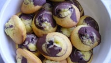 Madeleines vanille-chocolat