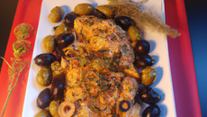 Poulet fenouil olives