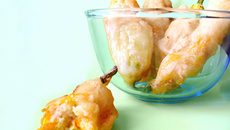 Beignet de fleurs de courgette