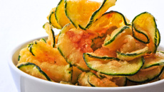 Chips de courgettes