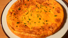 Soufflet de carottes au reblochon