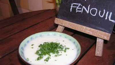 Crème navet-fenouil