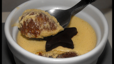 Mousses aux deux chocolats et aux marrons