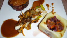 Tournedos de Canard faussement Rossini et Jus de Cuisson au café