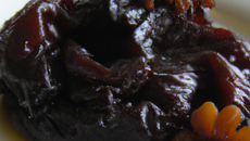 Confit d'écorces de pastèque au vinaigre